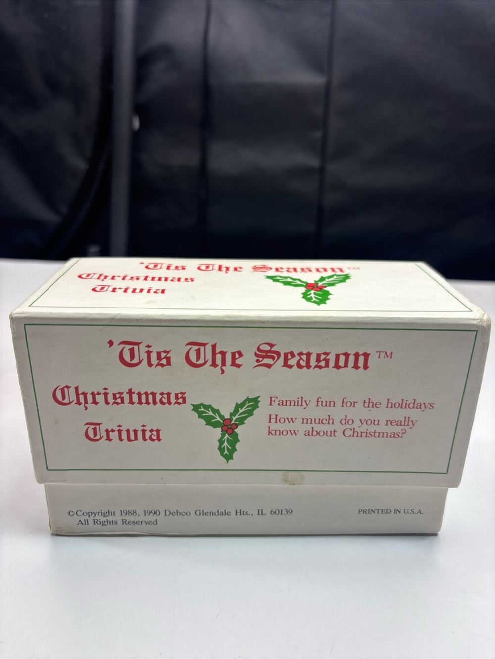 'Tis the Season Christmas Trivia 6 Categories 1800 Question Holiday Game Vintage